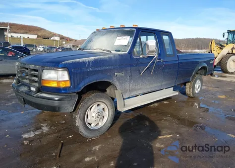 1997 Ford F-250 Xl from USA, damaged, VIN 1FTHX26HXVEB92321